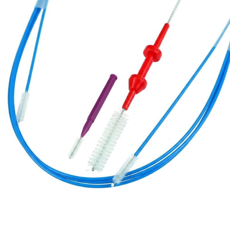 Fabricant de brosses d'endoscopie médicale personnalisables, tailles OEM et couleurs de cathéters disponibles